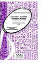 A Cappella Songs Without-Intermedia SATB Choral Score cover